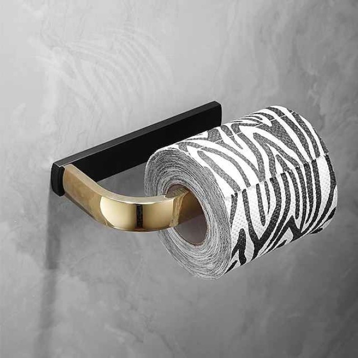 Antique Brass Toilet Roll Paper Holders,Towel Ring Hangers Bath Collection Set Wall Modern Mount