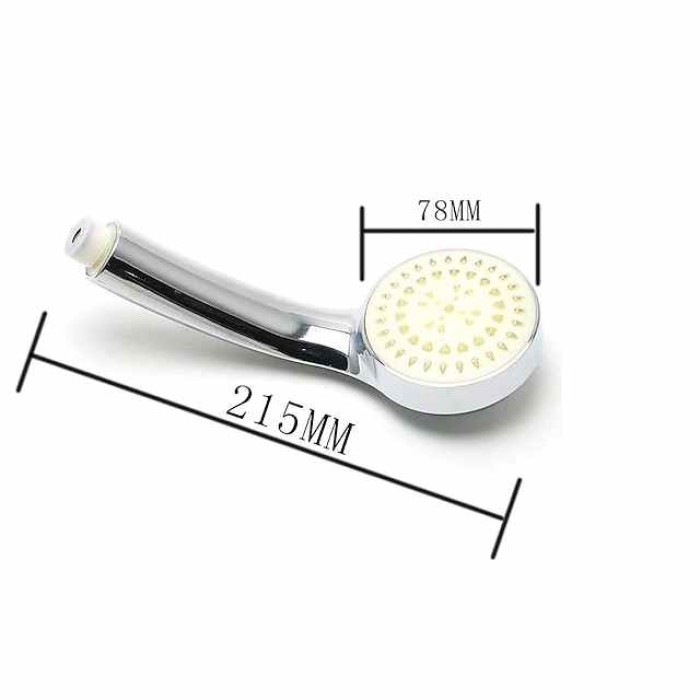 Contemporary Hand Shower Chrome Feature - Eco-friendly / LED, Shower Head / A Grade ABS / Round / Water Flow / # / #