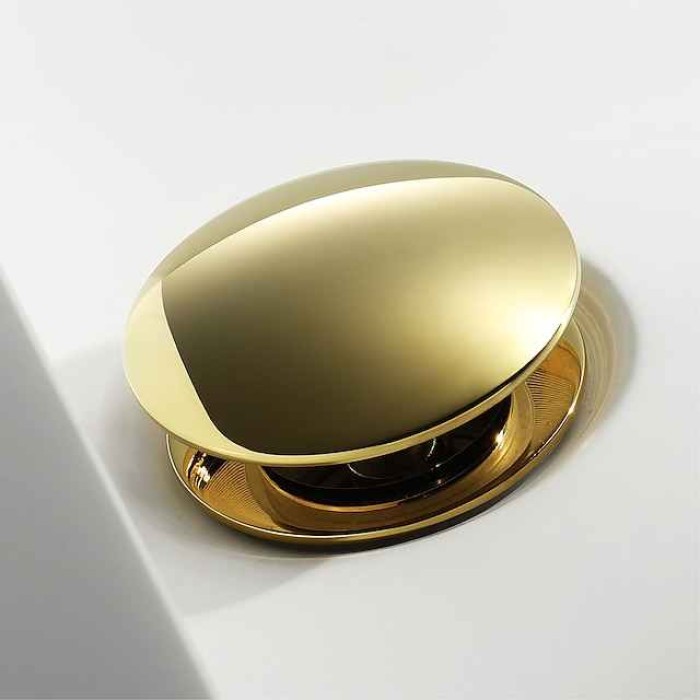 Faucet Accessory,Copper Titanium Superior Quality Pop-up Water Drain With Overflow