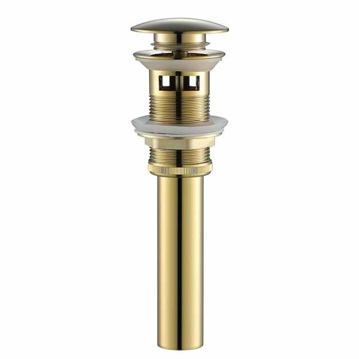 Faucet Accessory,Copper Titanium Superior Quality Pop-up Water Drain With Overflow