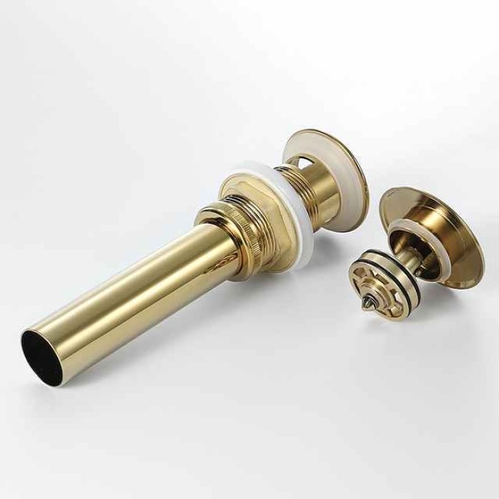 Faucet Accessory,Copper Titanium Superior Quality Pop-up Water Drain With Overflow