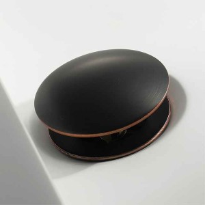 Faucet accessory - Superior Quality - Contemporary Brass Pop-up Water Drain With Overflow - Finish - Oil Rubbed Bronze