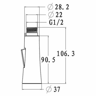 Faucet Accessory-Superior Quality Water Spout A Grade ABS/Electroplated/Ordinary