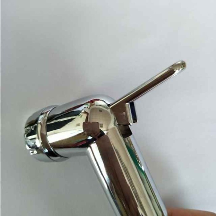 Single hole Bidet ChromeToilet Handheld bidet Sprayer Self-Cleaning Contemporary