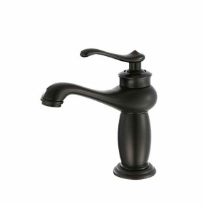 Bathroom Sink Faucet - Classic Electroplated Centerset Single Handle One HoleBath Taps