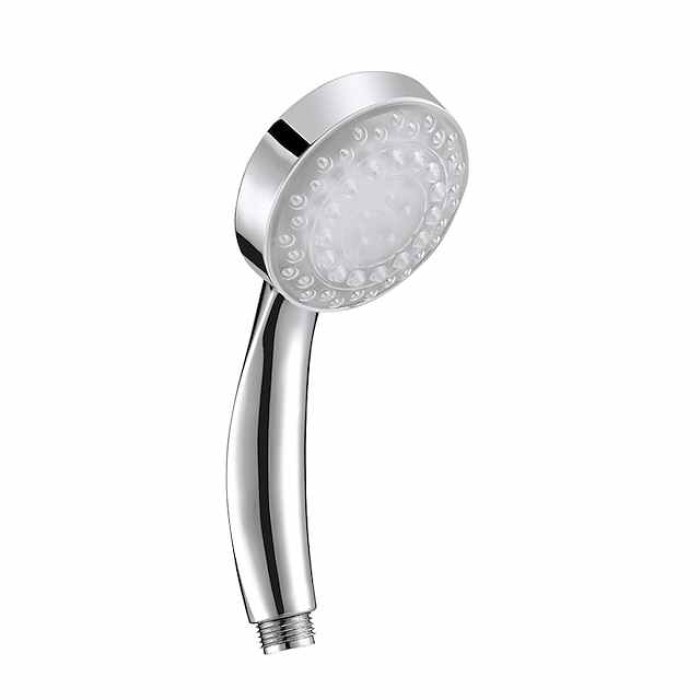 Contemporary Hand Shower Chrome Feature - Shower / Color Gradient / Rainfall, Shower Head