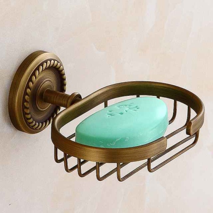 Soap Dishes & Holders Creative Antique / Traditional Brass / Stainless Steel / Iron Bathroom / Hotel bath Wall Mounted