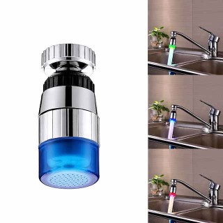 Led Light Color Changing Faucet Monochrome Faucet Mouth Faucet Water Spout