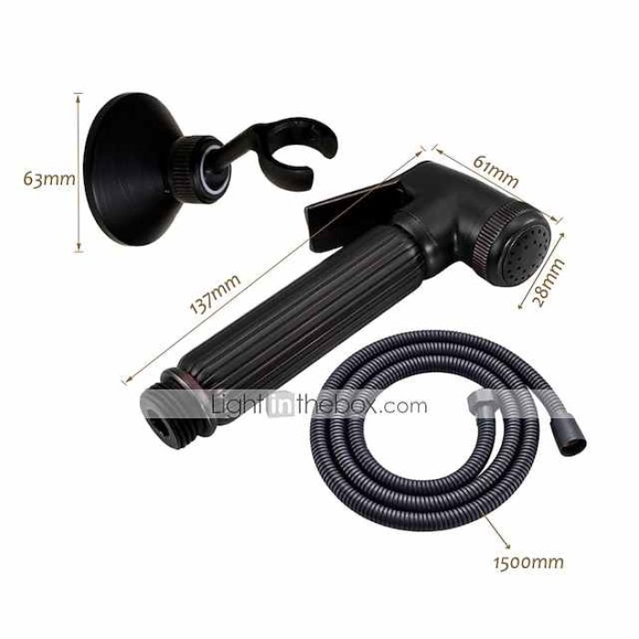 Single hole Bidet BrushedToilet Handheld bidet Sprayer Self-Cleaning Antique