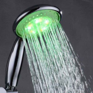 Contemporary Hand Shower / Rain Shower Chrome Feature - Creative / LED / Shower, Shower Head