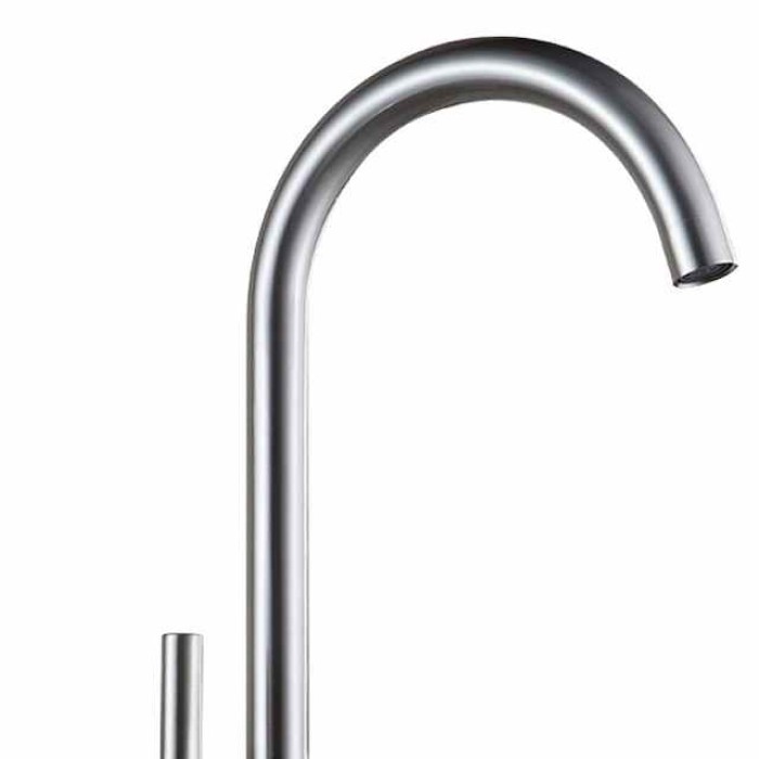 Kitchen faucet - Single Handle One Hole Electroplated Standard Spout Centerset Contemporary Kitchen Taps