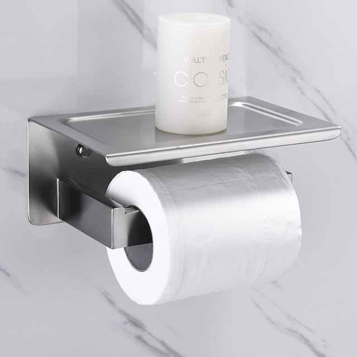 Bathroom Hardware Accessory Set,Stainless Steel  Contain with Towel Bar,Robe Hook, Toliet Paper Holder and Bathroom Rack Wall Mounted Polished/Brushed/Painted Finishes