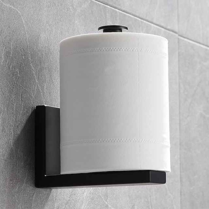 Toilet Paper Holder Bathroom Tissue Holder 304 Stainless Steel Self Adhesive Wall Mounted 1pc