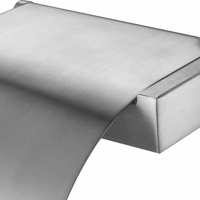 Toilet Paper Holder Stainless Steel Electroplated and Brushed Bathroom Roll Paper Holder Wall Mounted 1pc