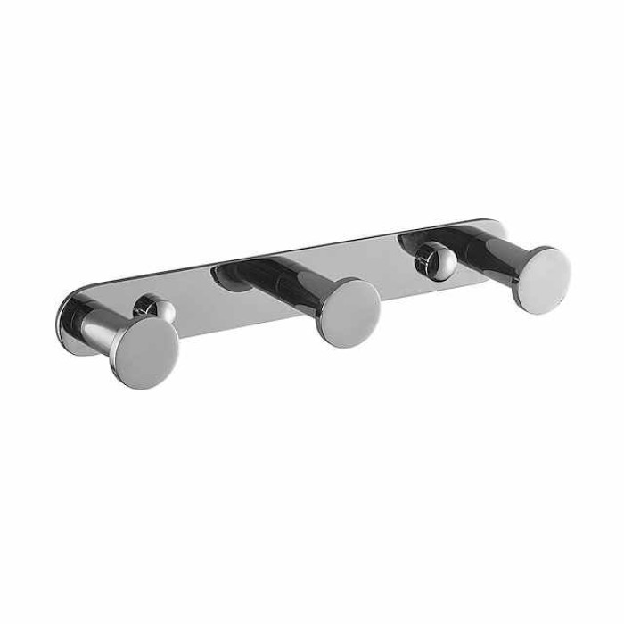 Robe Hooks New Design Contemporary Stainless Steel Material Bathroom Wall Mounted 3 or 4 or 5 or 6 Hooks Silvery 1pc