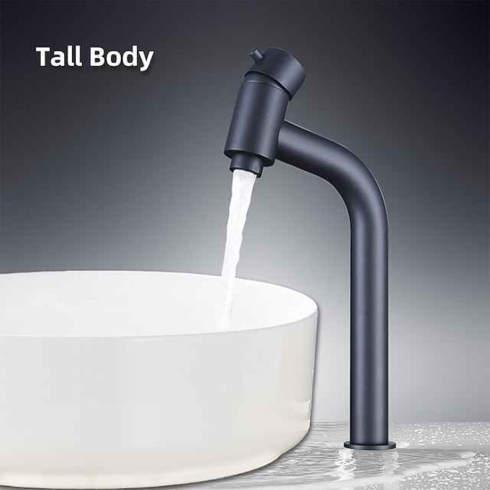 Bathroom Sink Faucet - Waterfall Electroplated Centerset Single Handle One HoleBath Taps