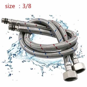 Faucet accessory - Superior Quality Water Supply Hose Antique Stainless Steel / Plastic others 3/8 water inlet for Germany Faucets