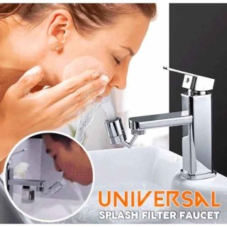 Faucet Extender Aerator 720° Swivel, Universal Splash Kitchen Tap Filter Bathroom Basin Faucet Spray Head Washroom, Water Saving Nozzle Sprayer Attachment