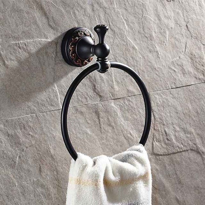 Bathroom Accessory Sets,Wall Mounted ORB Hardware Include Towel Bar/Toilet Paper Holder /Robe Hook/Towel Ring