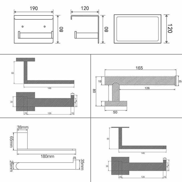 Wall Mounted Stainless Steel Bathroom Toilet Paper Holder,New Design Self-adhesive Creative Low-carbon Steel Metal Bathroom Decoration 1pc