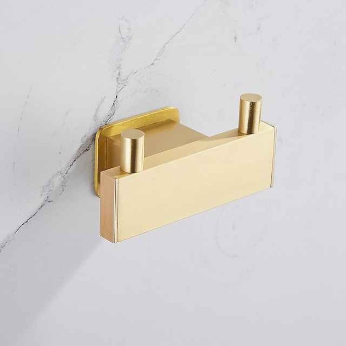 Robe Hook Creative Contemporary Modern Aluminum 1pc Bathroom Wall Mounted