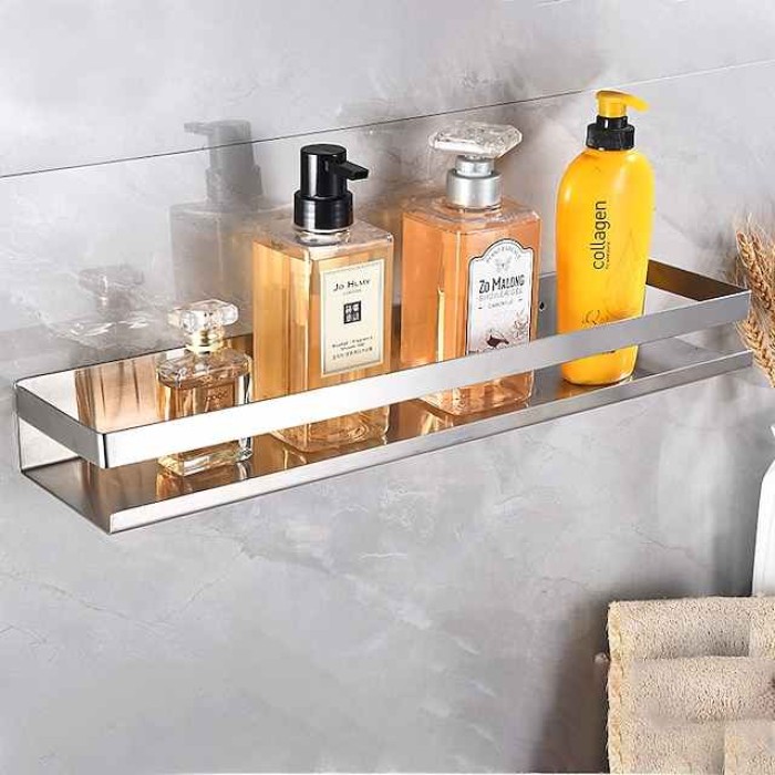 Bathroom Shelf Adorable Stainless Steel Bathroom, Hotel bath Wall Mounted