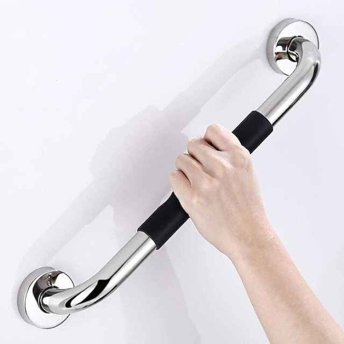 Grab Bars For Shower,304 Stainless Steel Handrail Bathroom Bathtub Elderly Disabled Toilet Toilet Safety Non-Slip Toilet Railing