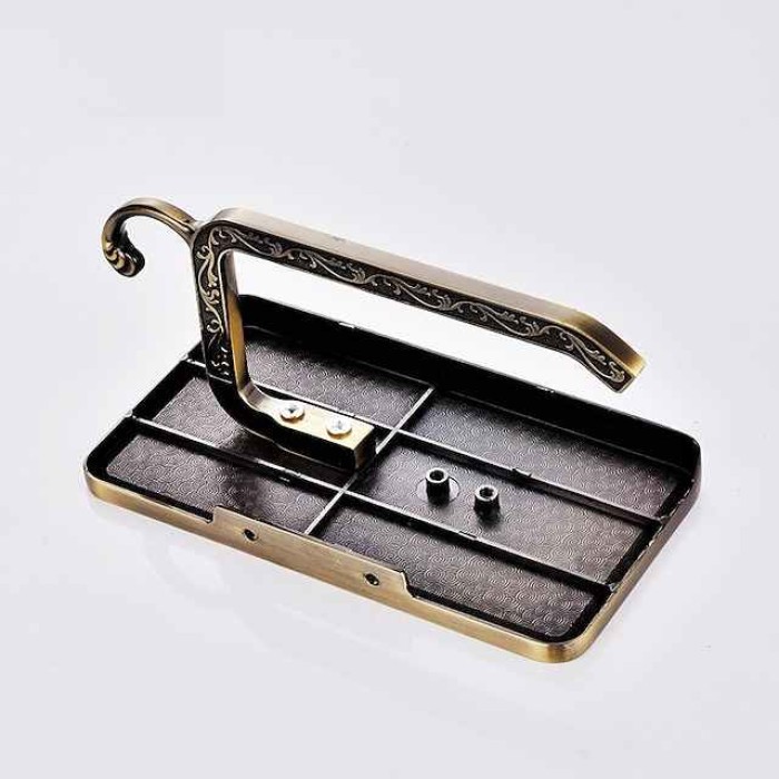 Toilet Paper Holder Multifunction Antique Zinc Alloy 1PC - Bathroom