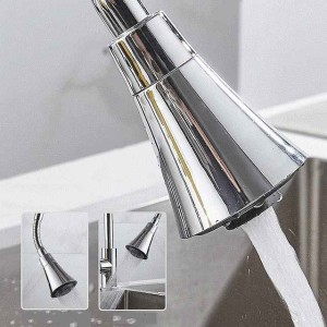 Universal Kitchen Water Faucet Adjustable Pressure 360 Degree Rotating Water Tap Head Water Saving Shower Faucet Nozzle Adapter