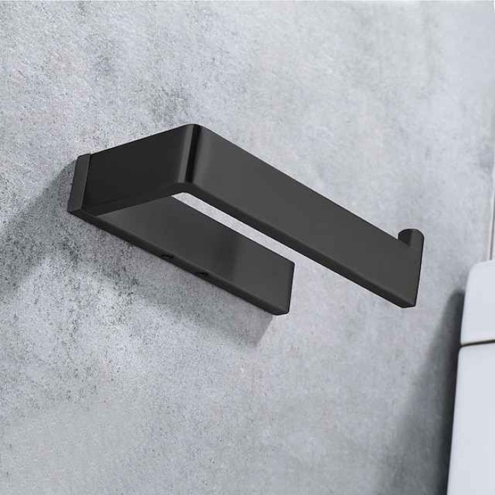 Toilet Paper Holder,304 Stainless Steel Wall Mounted Bathroom Decoration For Bathroom (Black/Brushed Nickel/Golden)