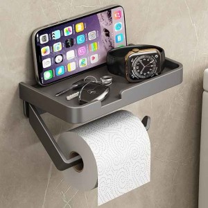 Toilet Tissue Holder Punch Free Toilet Roll Paper Storage Rack Tissue Box Toilet Toilet Paper Holder Toilet Paper Holder