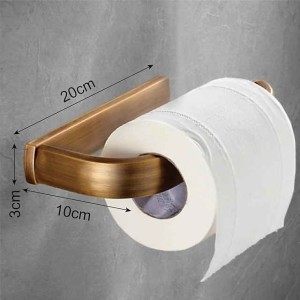 Toilet Paper Holder Smart Modern Brass 1PC - Bathroom Single Wall Mounted