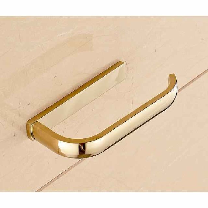 Toilet Paper Holder Smart Modern Brass 1PC - Bathroom Single Wall Mounted