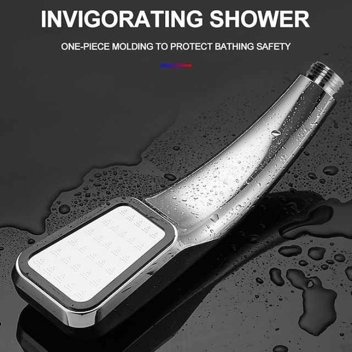 Contemporary Hand Shower Electroplated Feature - Multi - mode, Shower Head