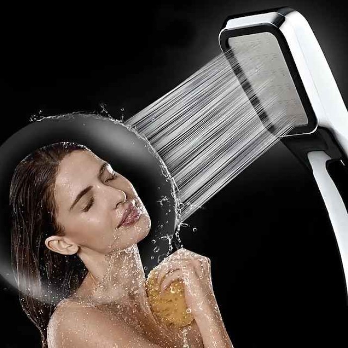 Contemporary Hand Shower Electroplated Feature - Multi - mode, Shower Head