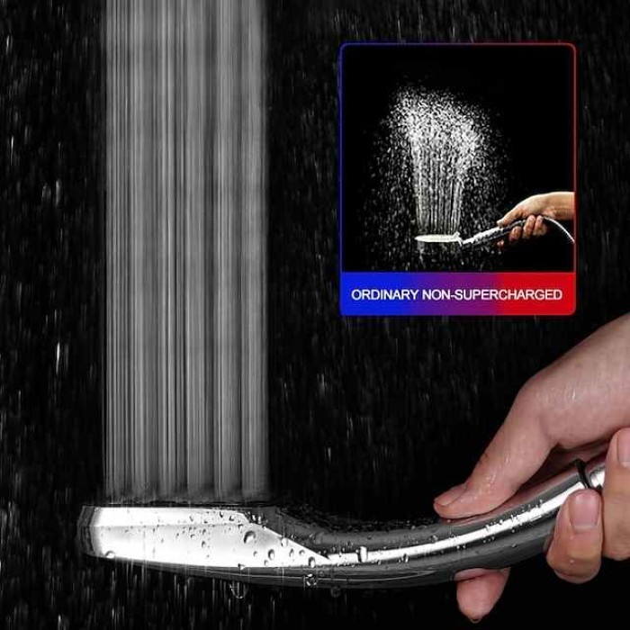 Contemporary Hand Shower Electroplated Feature - Multi - mode, Shower Head