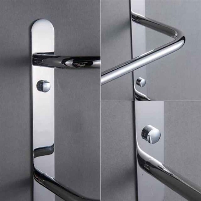 Wall Mounted Towel RackStainless Steel 3-TierTowel Bar Storage Shelf for Bathroom 45/60cm Towel Holder Towel Rail Towel Hanger