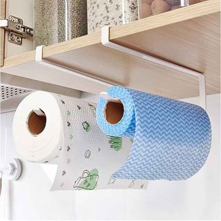 Iron Paper Towel Holder, Door Cabinet Hanging Paper Towel Holder, Partition Paper Towel Holder, Bathroom Paper Towel Holder, Kitchen Paper Towel Holder, Storage Holder