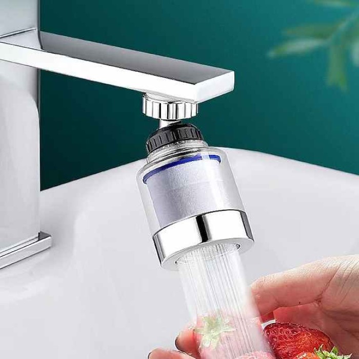 Faucet Water Filter for Bathroom Kitchen Sink Skin Face Wash, Faucet Filter Replacement Shower Head For Hard Water, Filtration Remove Chlorine Fluoride Heavy Metals