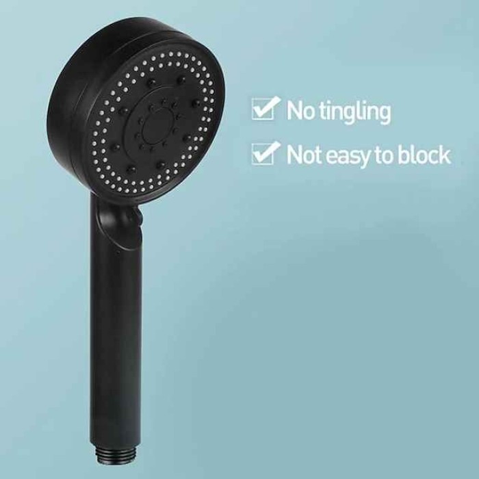 Shower Head High Pressure Handheld Spray with 5 Mode Showerhead, Adjustable High-Pressure Water Saving Shower Head Held, Shower Bathroom Accessories