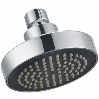 4 inch Rainfall Shower Head ABS Showerhead, 360-degree Rotation High Pressure Overhead Shower Head