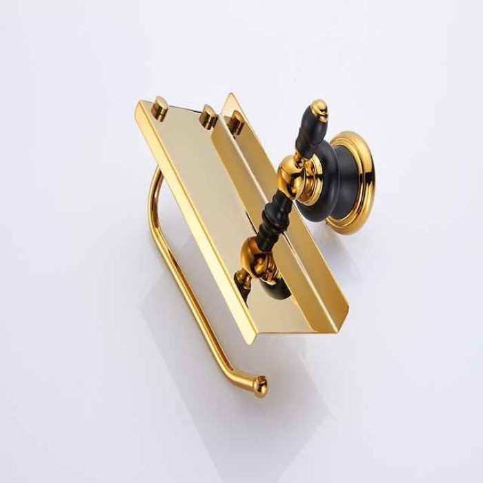 Towel Bar Foldable  Creative  Multifunction Modern Brass 1PC Single Wall Mounted