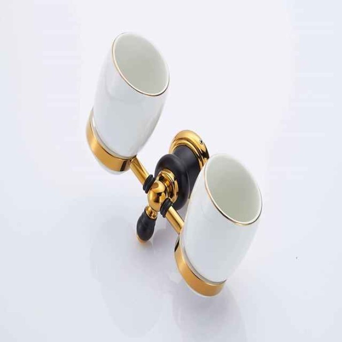 Toothbrush Holder Cool New Design Creative Antique Country Brass 1PC - Bathroom Hotel bath Wall Mounted