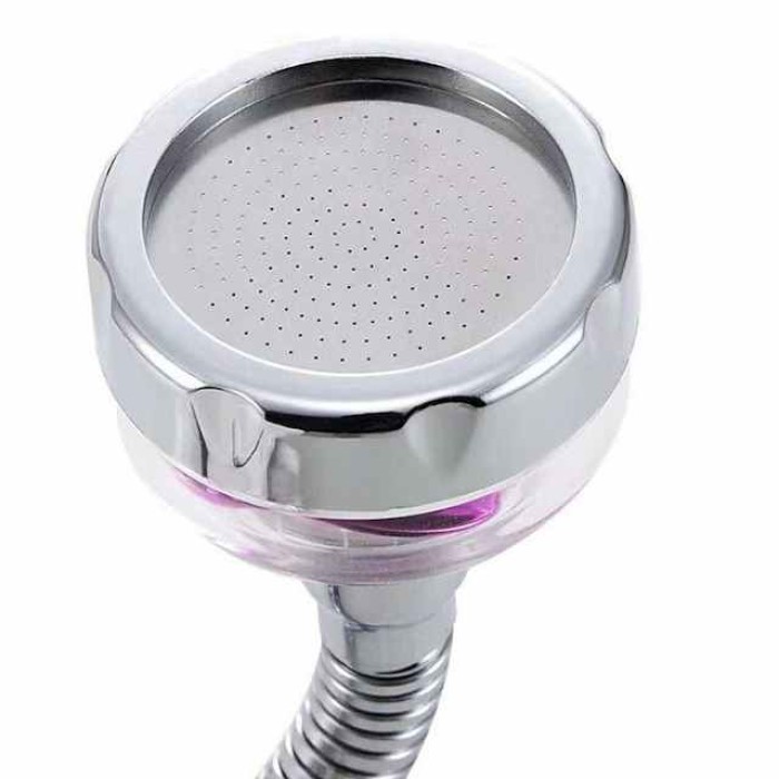 360 Degree Turbo Rotation Faucet Pressurize Kitchen Sink Tap Filter Bubble Splash Proof Water Saving Shower Nozzle Tap Connector