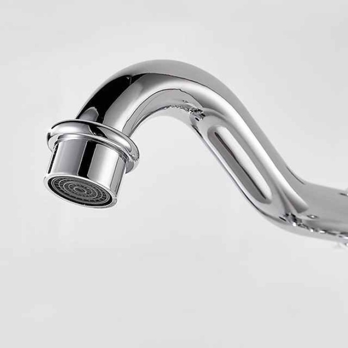 Kitchen faucet - Single Handle One Hole Electroplated Standard Spout Centerset Retro Vintage / Minimalist Kitchen Taps