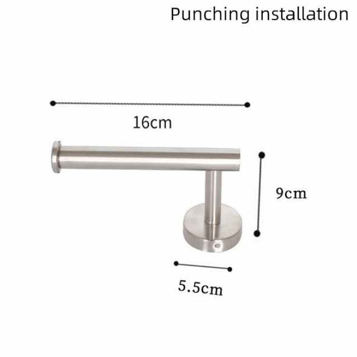 Stainless Steel Tissue Holder Without Punching Kitchen Napkin Holder Bathroom Toilet Paper Holder Toilet Paper Holder Toilet Roll Holder