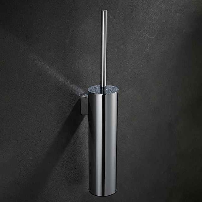 Toilet Brush Holder Creative / Multifunction Contemporary / Modern Stainless Steel 1PC Floor Mounted