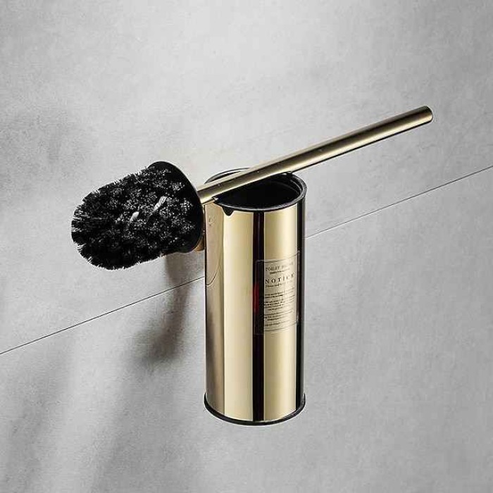 Toilet Brush Holder Creative Contemporary / Modern Stainless Steel 1PC Wall Mounted