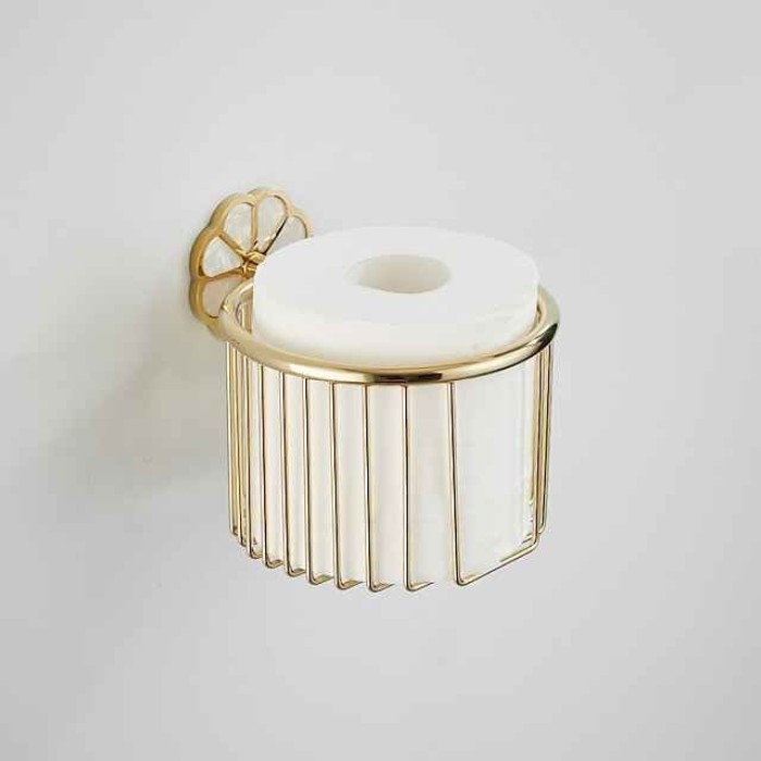 Toilet Paper Holder Creative Contemporary / Modern Stainless Steel / Zinc Alloy 1PC Wall Mounted