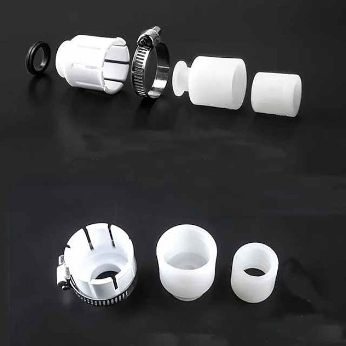 Faucet accessory - Waterfall Kitchen Tap Universal Bathroom Kitchen Faucet Multi Function 4 in 1 360 Swiveling Sprayer Head Filter